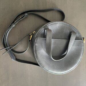 Dark blue/gray Madewell Juno Crossbody Purse